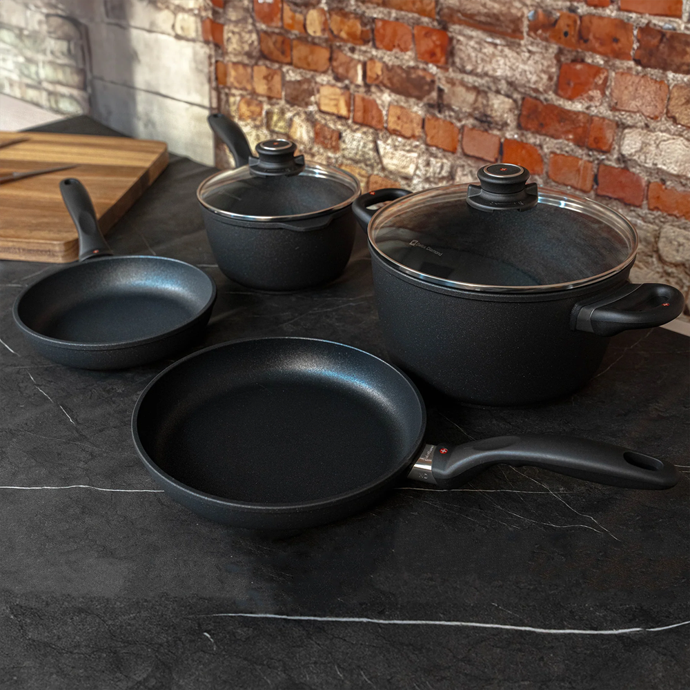 Diamond Cookware Set 6pcs - Non-stick, Easy to Clean