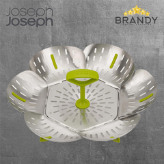 Joseph Joseph Bloom Stainless-steel Folding Steamer Basket 45033-1