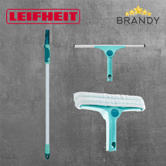 Leifheit 2in1 XL Micro Duo Telescopic Window Squeegee 40cm