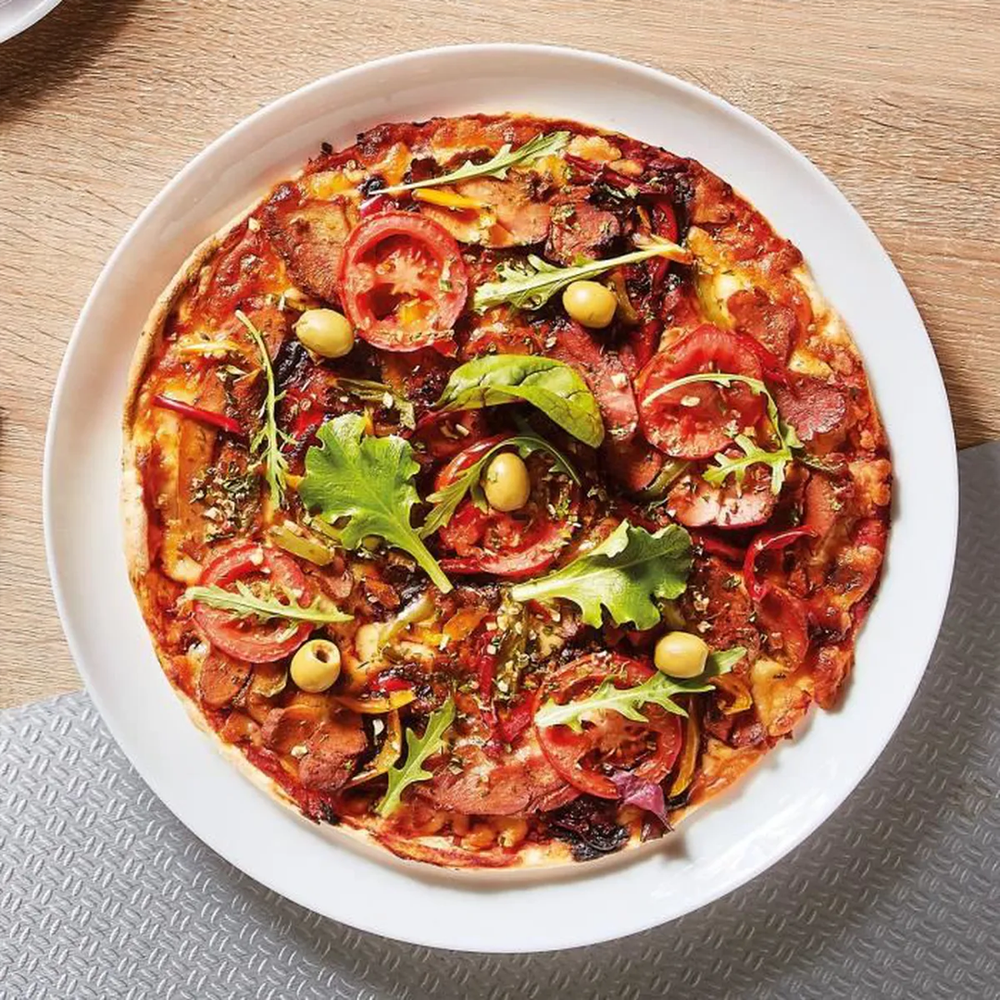 Friend's Time White Pizza Plate 32cm