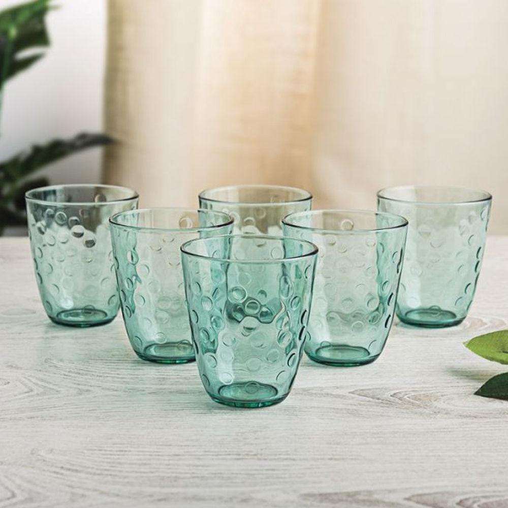 Concepto Bulles Green Short Cups Set 6pcs