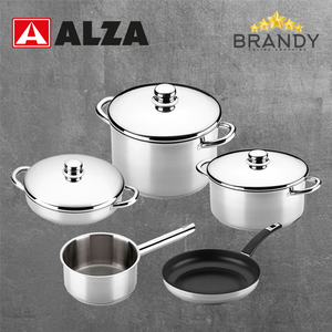 Noblesse Family Set Stainless Steel Cookware