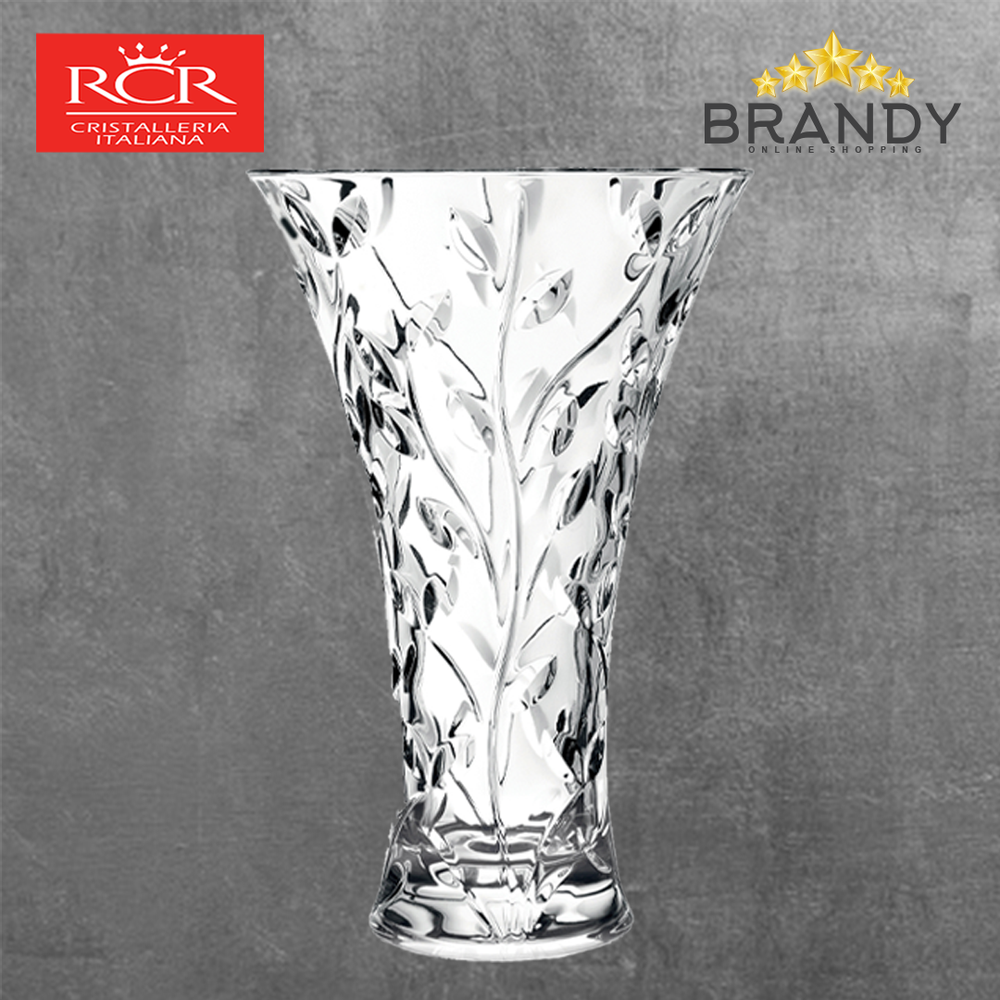 Laurus Vase 30cm Crystal Glass