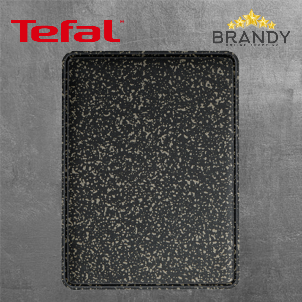 Black Stone Baking Tray 38x28cm Non-Stick Aluminum