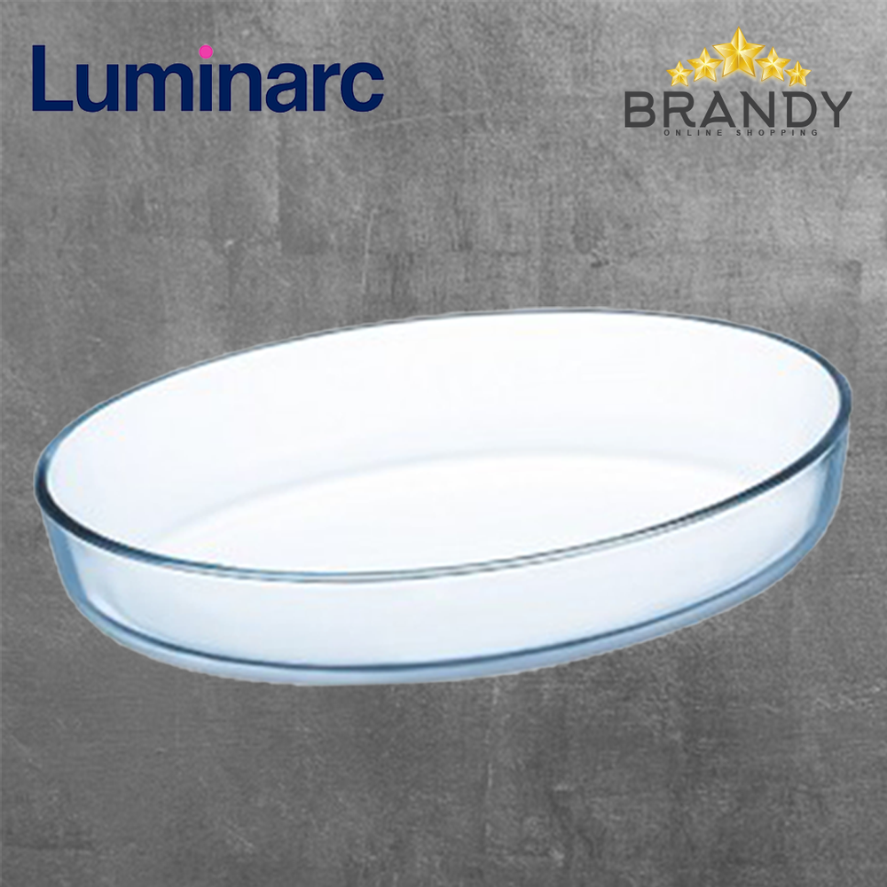 Multi One Oval Oven Tray, Glass, Thermal Shock Resistant
