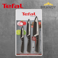 Comfort Set 3 Knives With Cover, Stainless Steel Blades, Ergonomic Handles