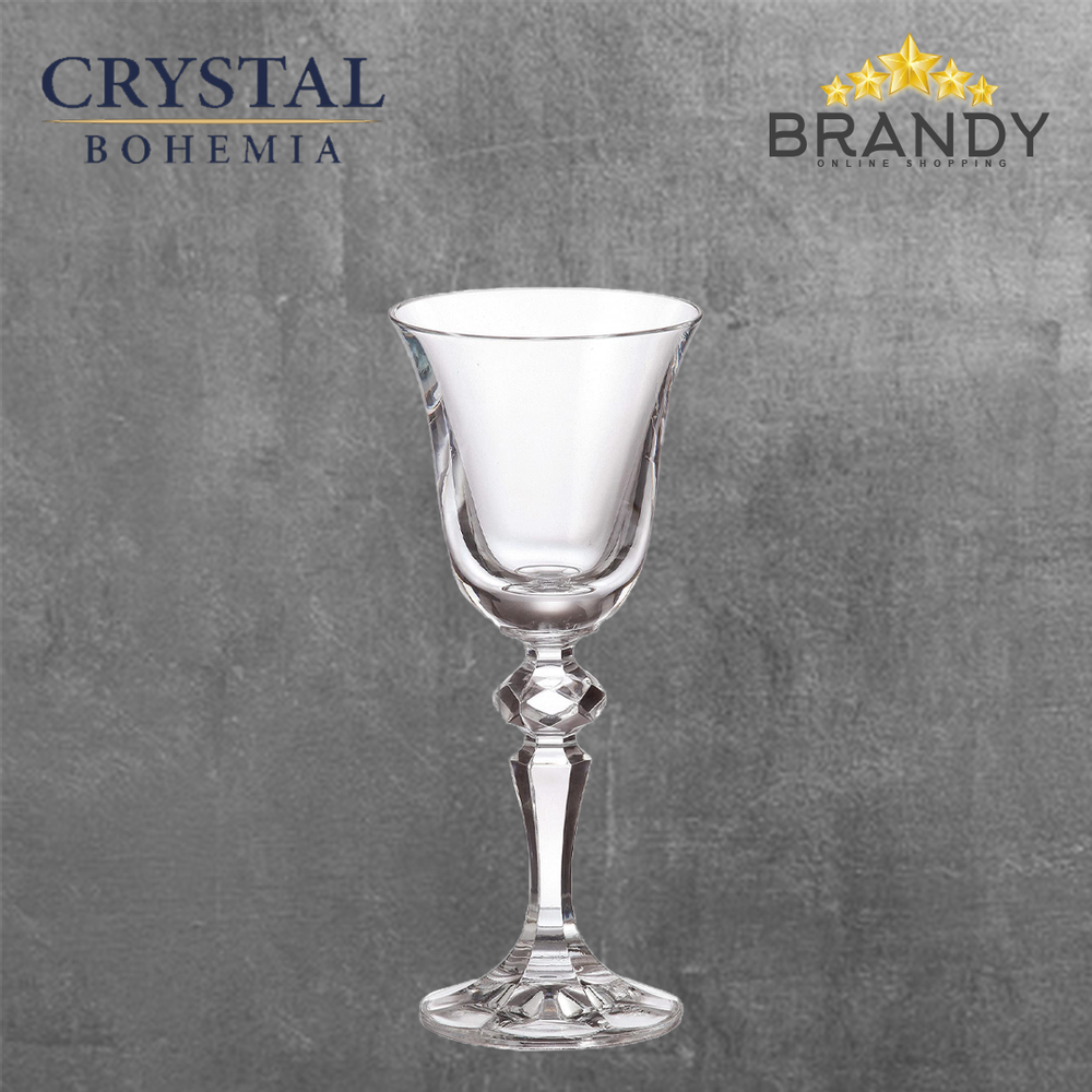 Liqueur Glasses Set 6pcs Crystal Glass, 60ml Elegant Tableware
