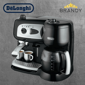 Combi Espresso Maker Black BCO261CD1.B 2-in-1 Coffee Machine with Drip and Espresso Options