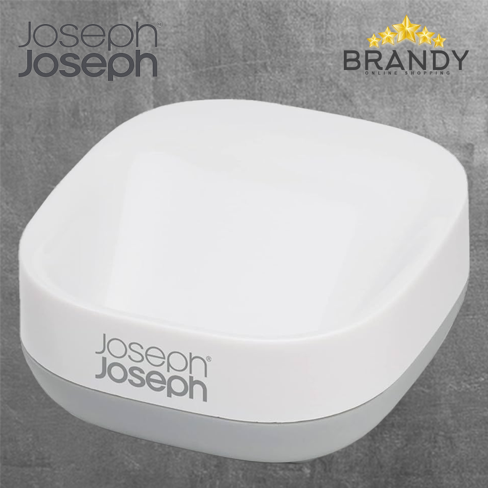 Slim Compact Light Grey Soap Dish