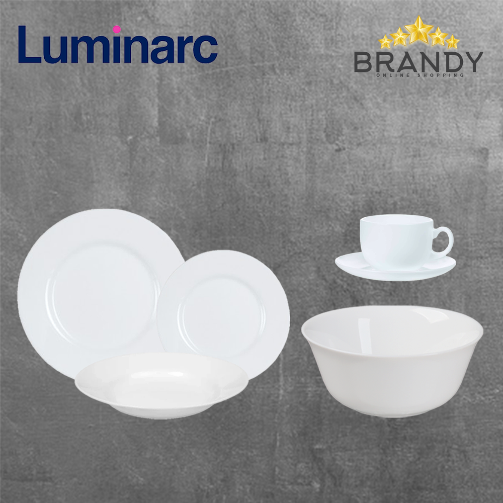 Everyday Dinner Set 31pcs Opal Glass