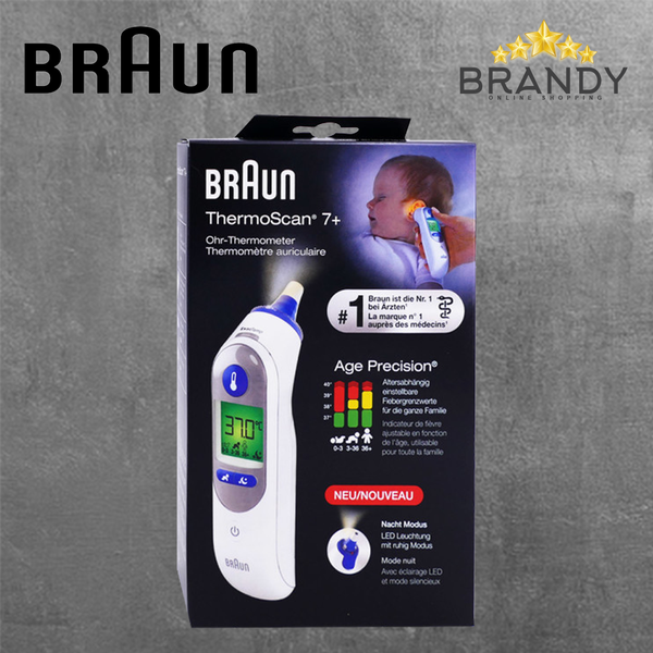 Braun ThermoScan 7 Ear Thermometer with Age Precision