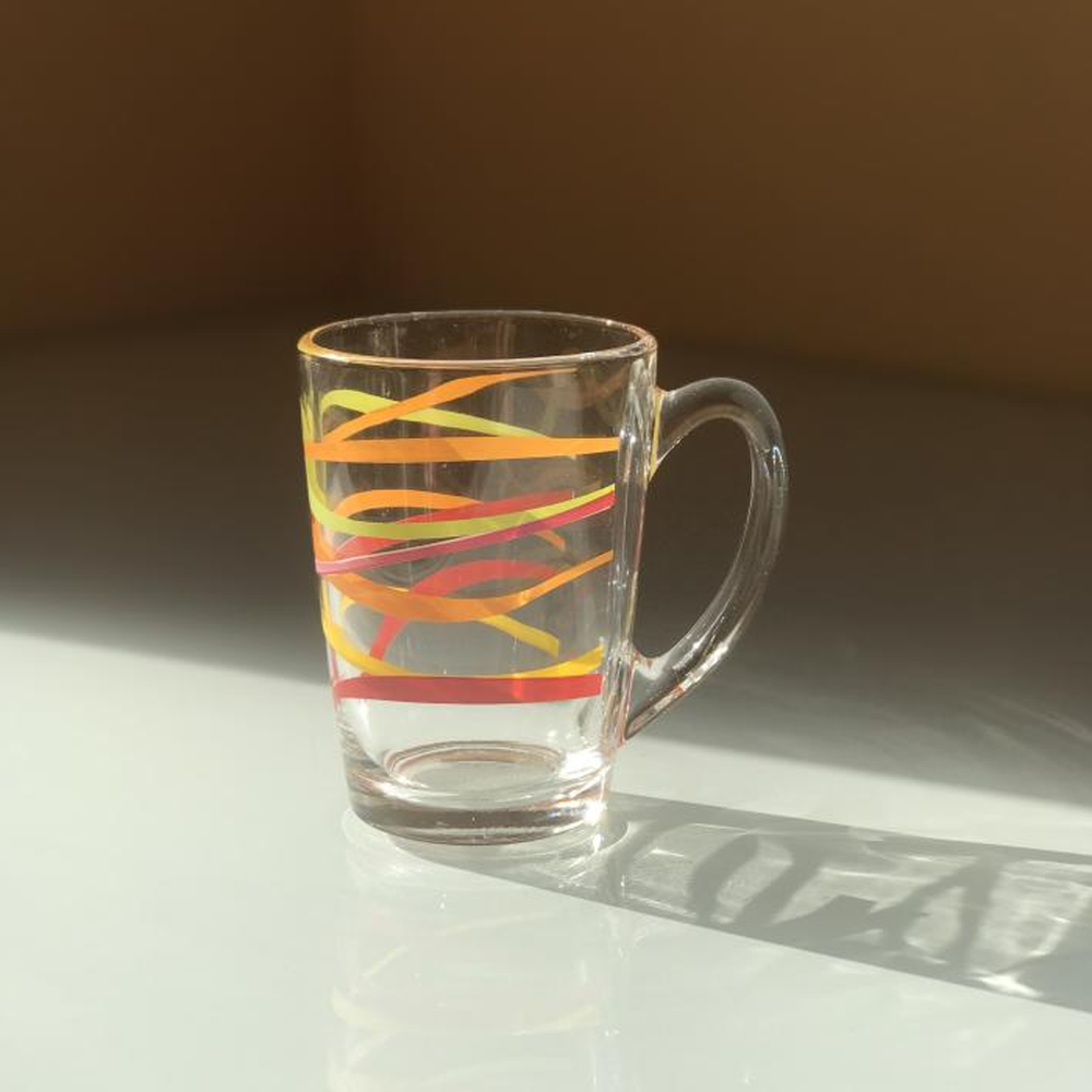 Rubans Opal Glass Mug Set 6pcs - 320ml
