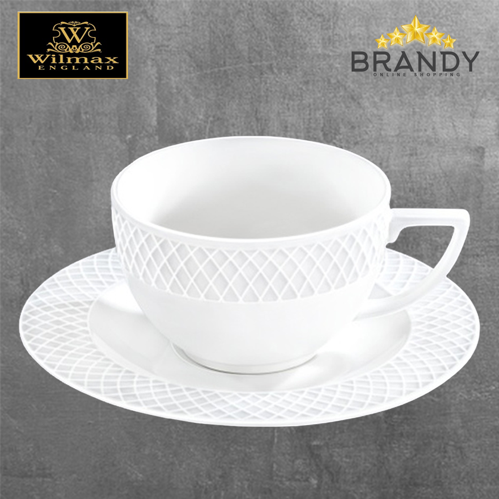 Julia Tea Cups Set 6pcs Porcelain 240ml