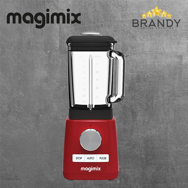 Blender 1.8L MX800R 1300W Glass Jar Red