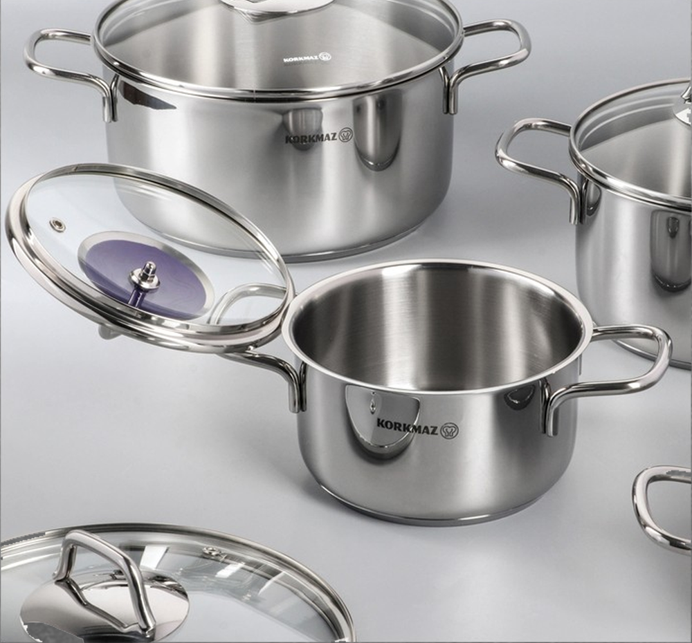 Perla Cookware Set 4pcs Stainless Steel