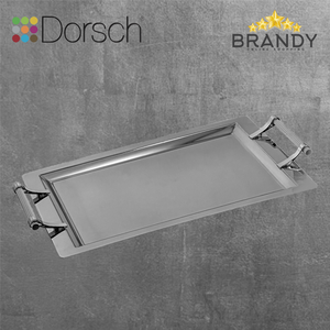Caesar Serving Tray - Stainless Steel Elegance