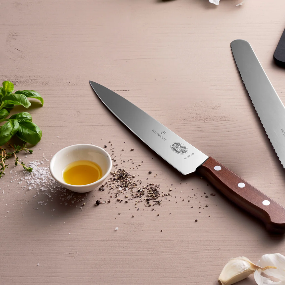 Victorinox Wood Chef's Knife Modified Maple Handle 15, 19, 25 cm