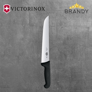 Victorinox Fibrox Butcher Knife Stainless Steel Black