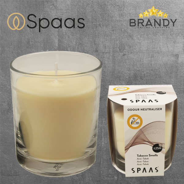Spaas Anti Tobacco Smell Candle 25hours - Odor Neutralizer
