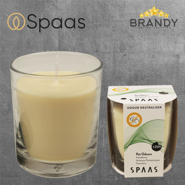 Spaas Anti Pets Smell Candle 25hours - Odor Neutralizer
