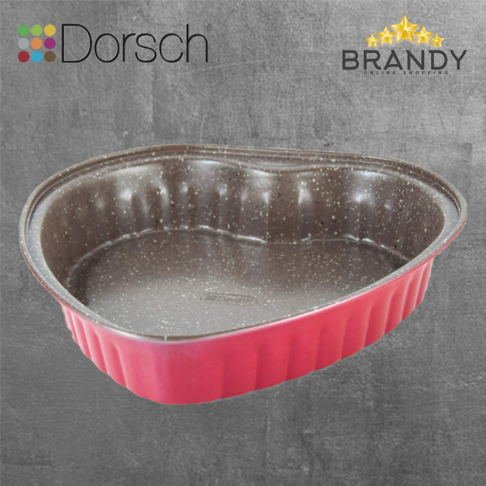 Heart Shape Cake Pan 25cm, Non-Stick, Oven & Dishwasher Safe