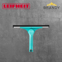 Leifheit 2in1 M Window Squeegee 28 cm Replaceable Silicone Lip