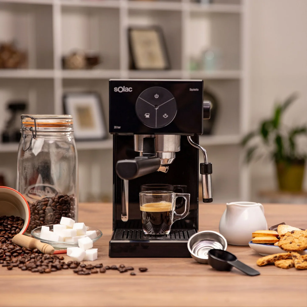 Espresso Coffee Maker SL4501 - 1.5L, 1050W, Black