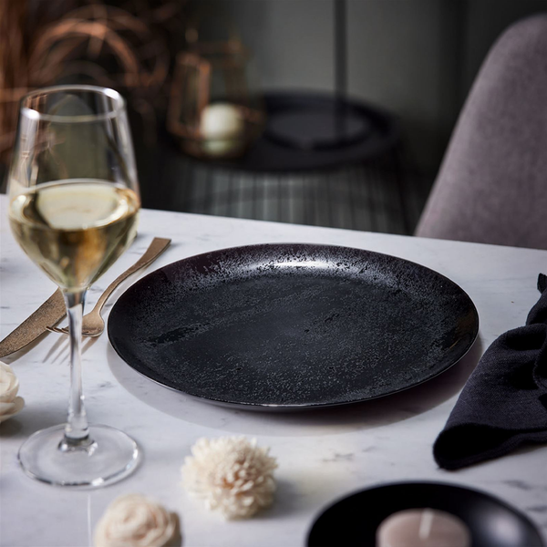 Diana Matte Black Dinner Set 18pcs