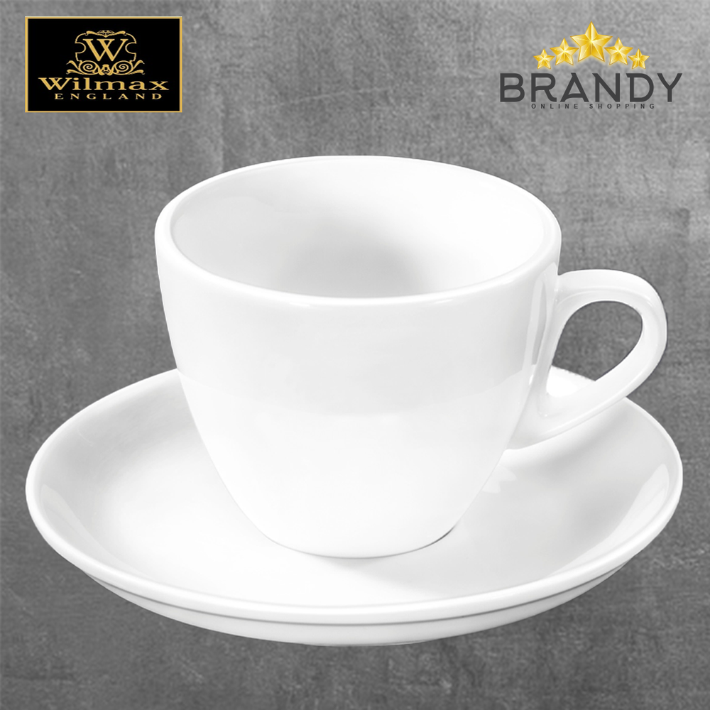 Coffee Cups Set 6pcs Porcelain 110ml