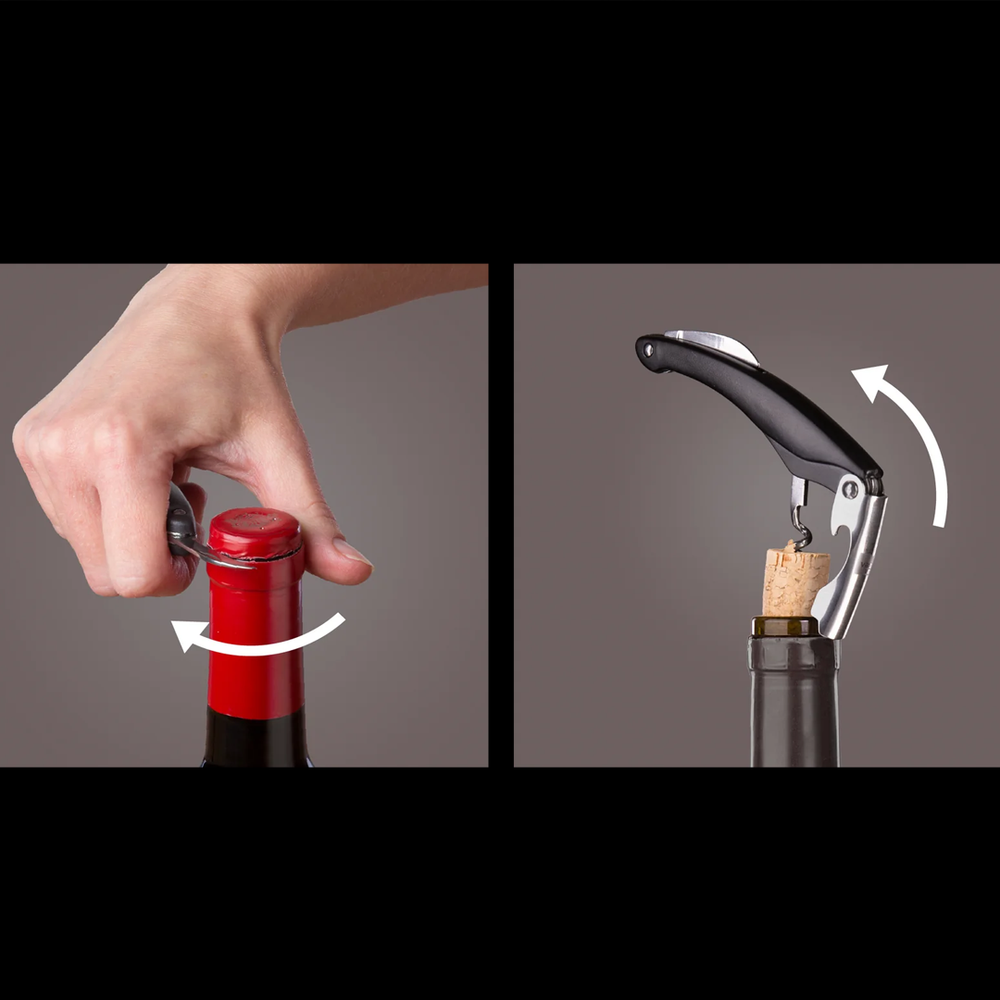Waiter's Corkscrew Black