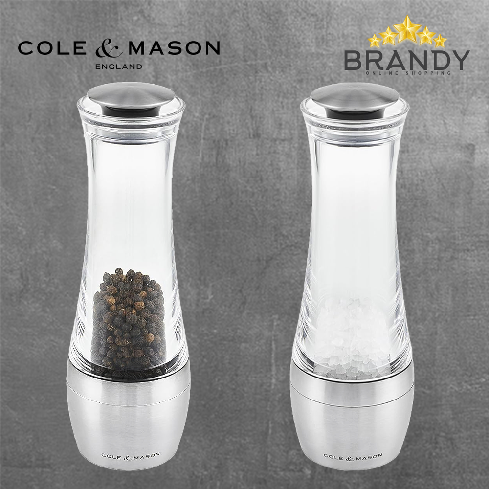 Amesbury Salt & Pepper Grinder - Stainless Steel & Acrylic