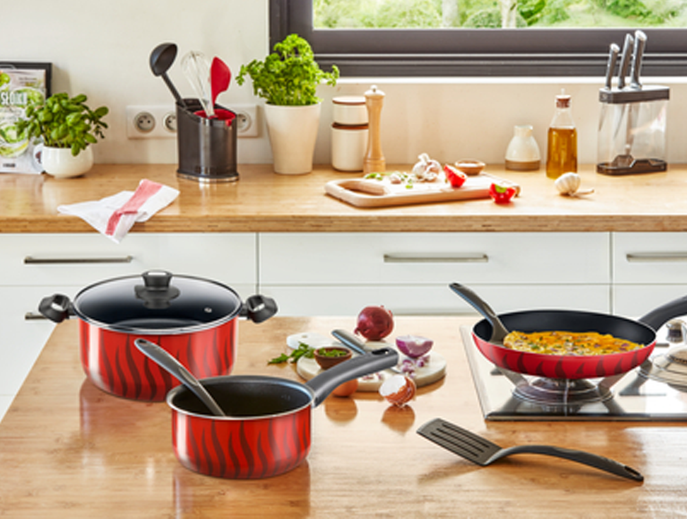 Tempo Flame 12-Piece Non-Stick Cookware Set