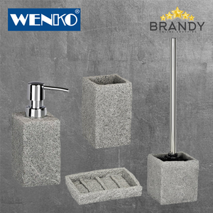 Granite Finish Bathroom Accessories Set