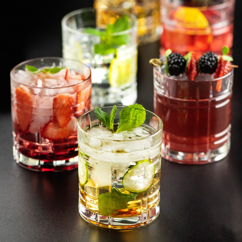 Any Short Cups 34cl Set 6pcs Crystal Glass