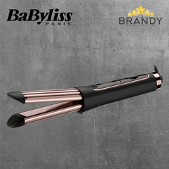 BaByliss C112SDE Split-Barrel Curling Iron 36mm Quartz-Ceramic Black