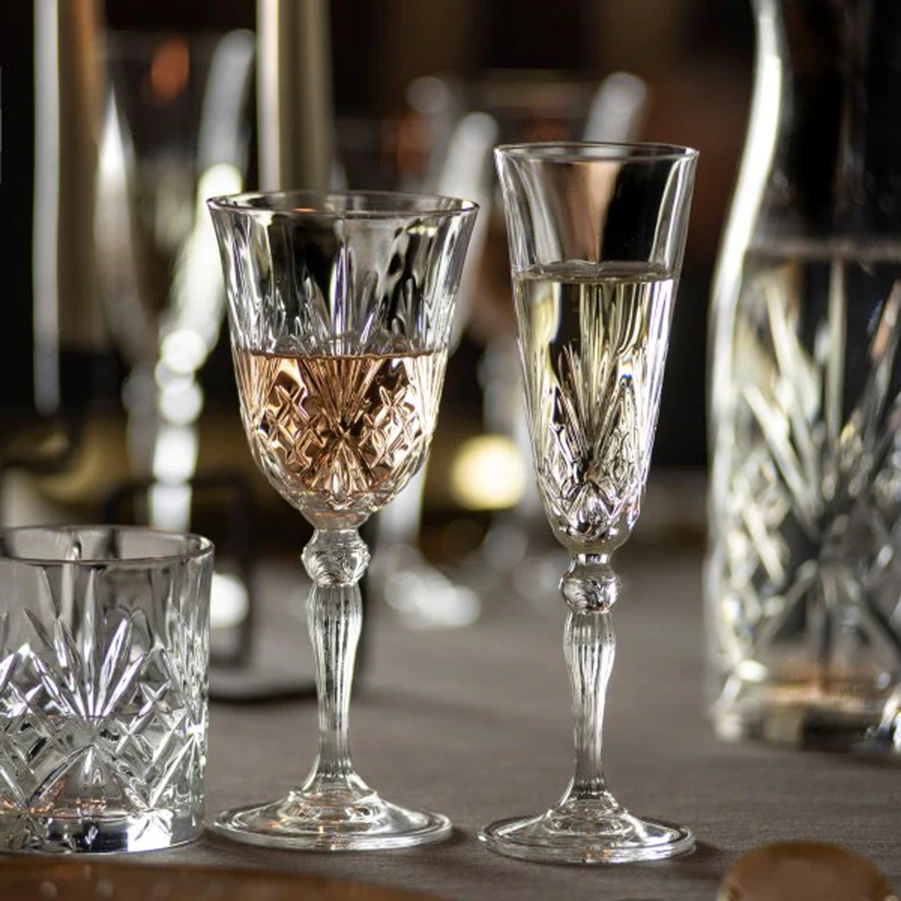 Melodia Champagne Glasses 16cl Set 6pcs