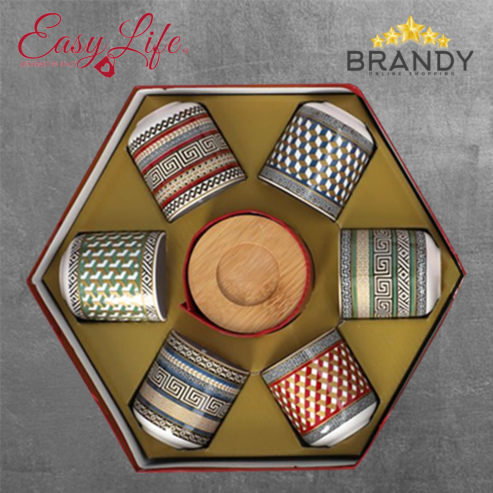 Neo Classic Espresso Cups Set 6pcs