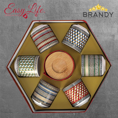 Neo Classic Espresso Cups Set 6pcs