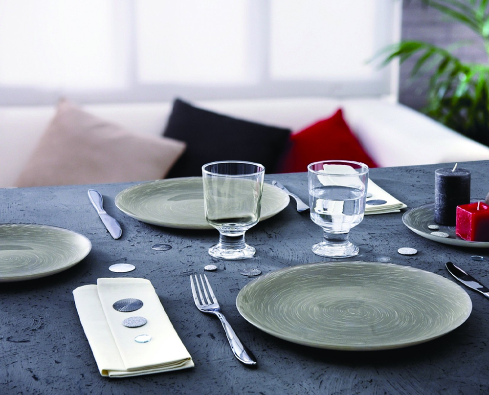 Stonemania Grey Dinner Set 18pcs