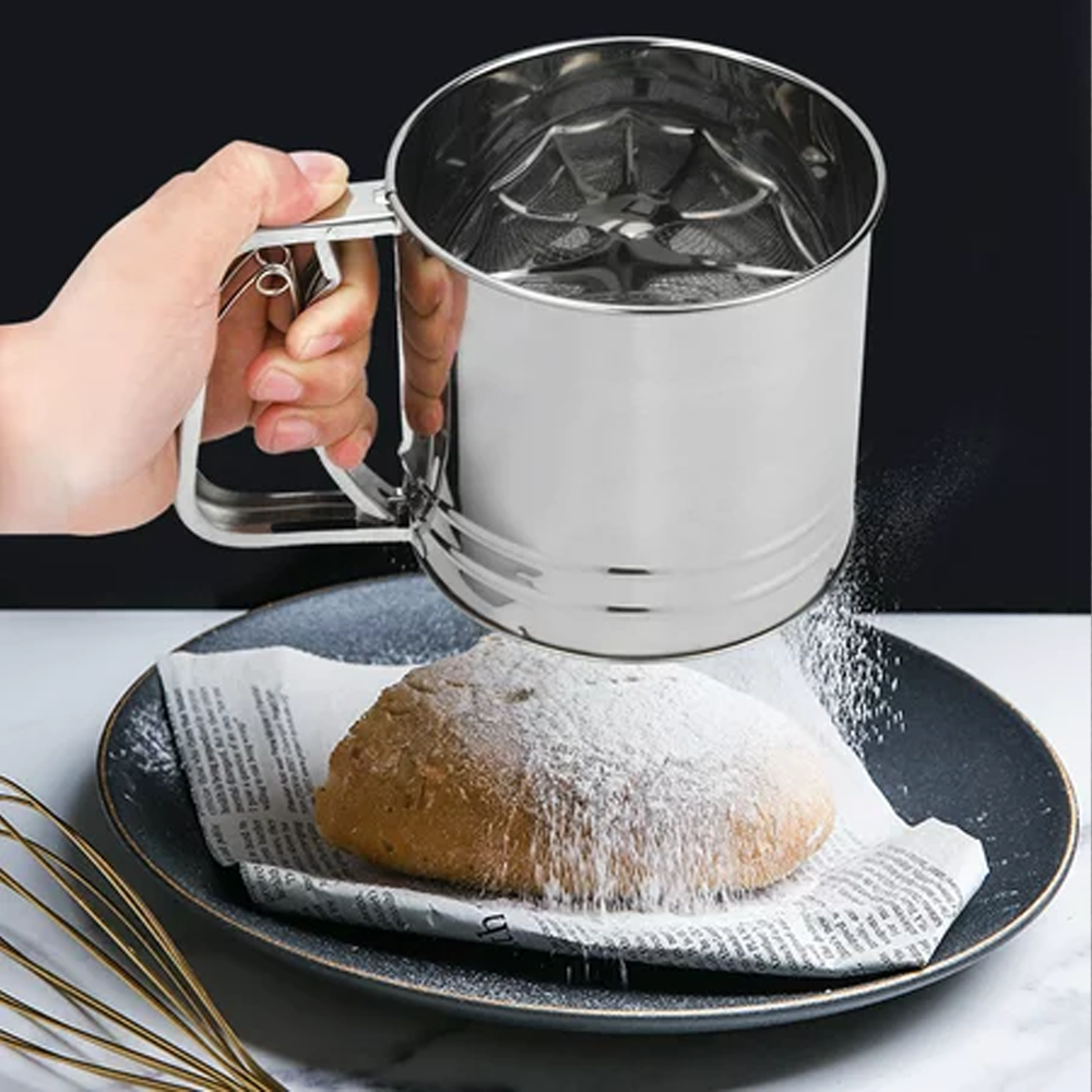 Pedrini Stainless Steel Flour Sifter