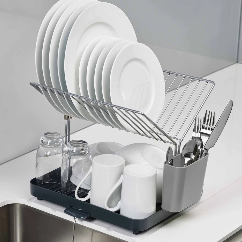Y-Rack Stainless Steel 2-tier Dish Rack