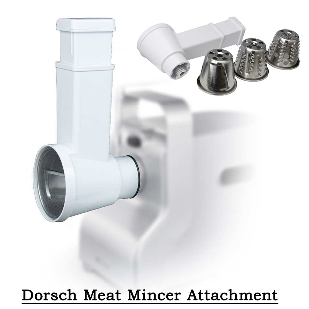 Shredder Attachment for Meat Mincer DH-00251, Vegetable and Cheese Slicer Accessory