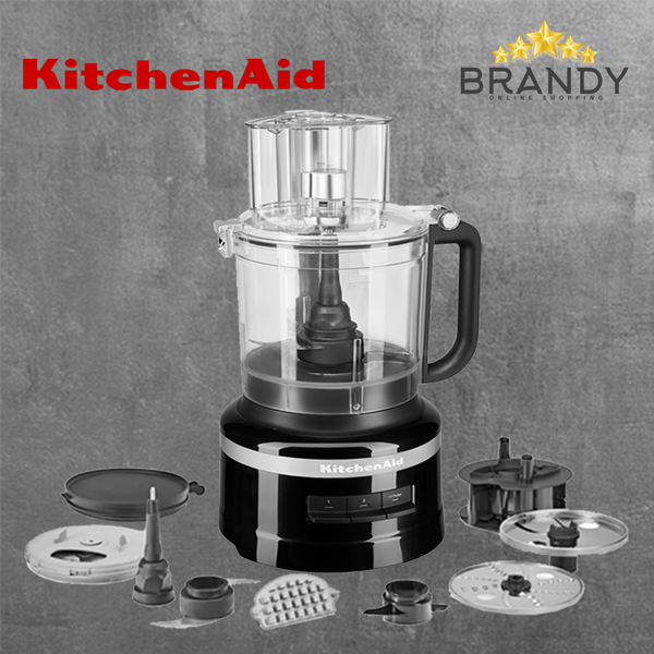KitchenAid Food Processor Black 3.1L with Attachments