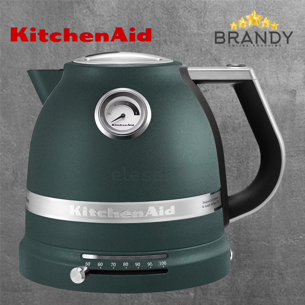 KitchenAid Artisan Variable-Temperature Kettle 1.5 L Pebbled Palm