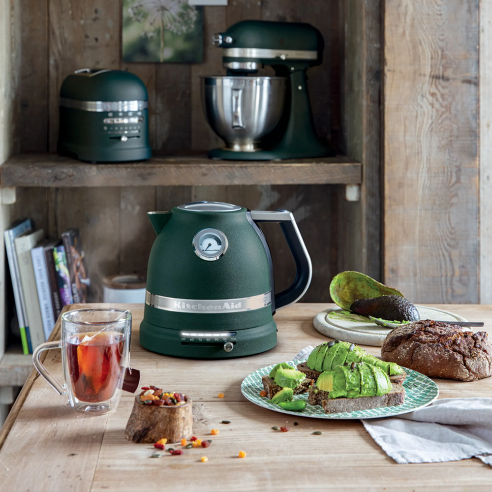 KitchenAid Artisan Variable-Temperature Kettle 1.5 L Pebbled Palm