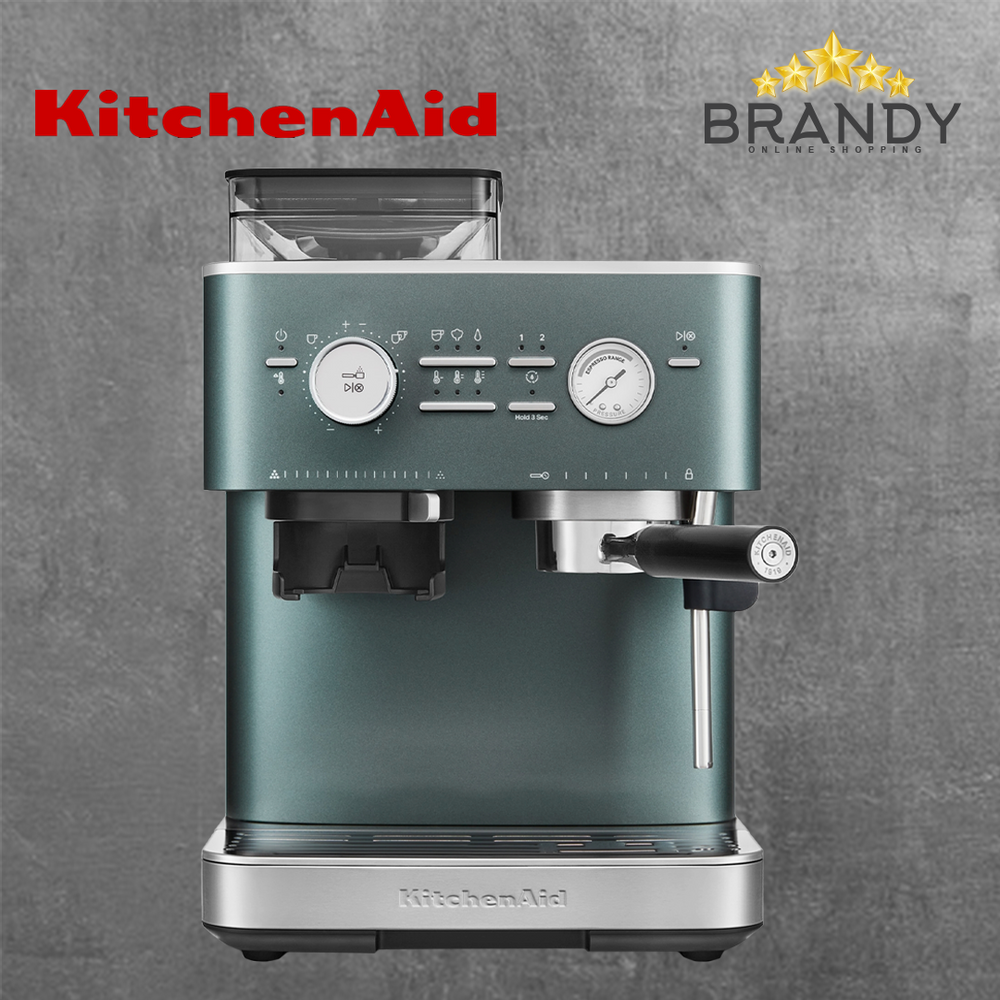 KitchenAid Semi - Automatic Espresso Machine with Grinder - Juniper