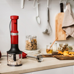 KitchenAid Hand Blender with Accessories 5KHBV83EER Empire Red