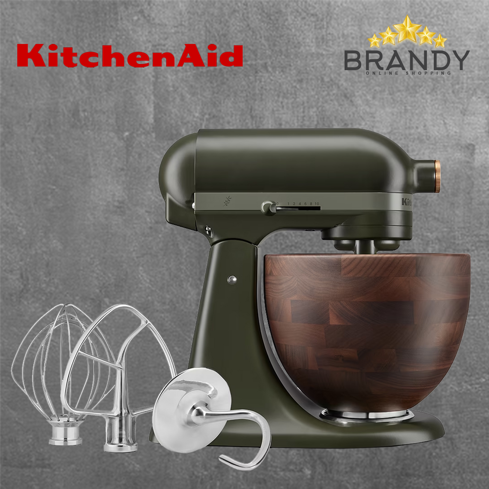 KitchenAid Limited Edition Artisan Stand Mixer 4.7 L with Stainless Steel Accessories 5KSM180WSEEG Ever Green