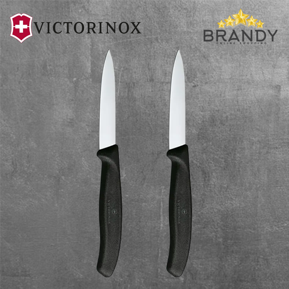 Paring Knives Set 2pcs with Stainless Steel Blades
