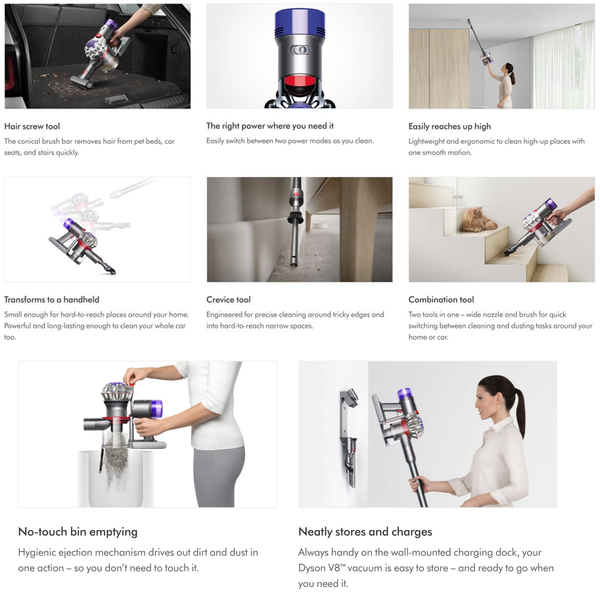 Cordless Stick Vacuum V8 Absolute